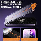 2Pcs Privacy Screen Protector Dust free Installation Protector for IPhone 15 14 13 12 11 16 17 Pro Max Anti-Spy Tempered Glass