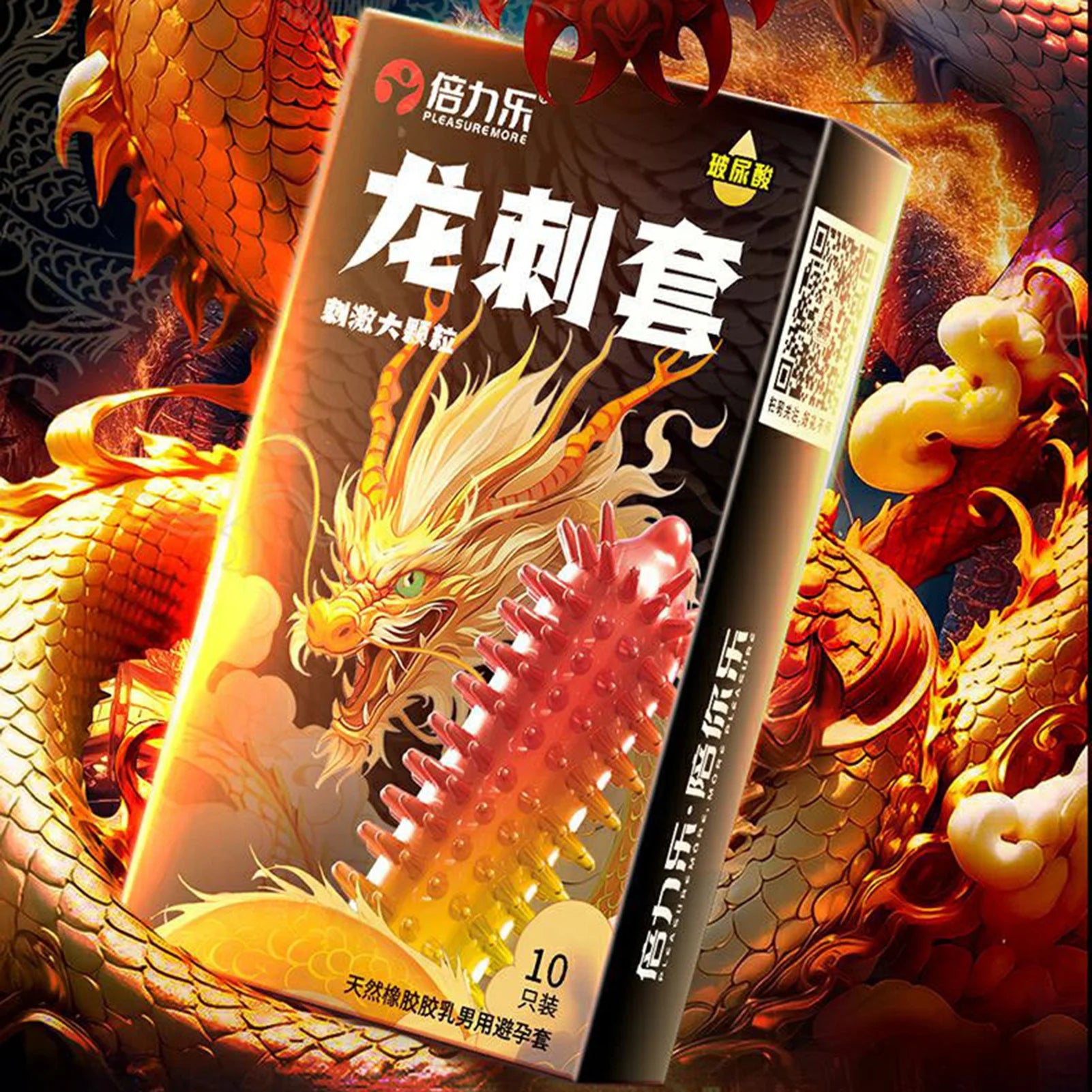10pcs Stimulation Condoms Adult Sex Toys For Men Large Particles Fama Penis Sleeves Erotic Products Sexual Ribbed Safer Condom
