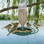 DIY Plastic Bottle Bird Feeder - Outdoor Hanging Automatic Dispenser for Balcony & Garden