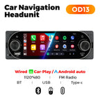 MEKEDE 6.86 Inch 1Din Carplay Android Auto Car Radio Multimedia Video MP5 Player With BT FM Stereo USB Type-C Plug Autoradio