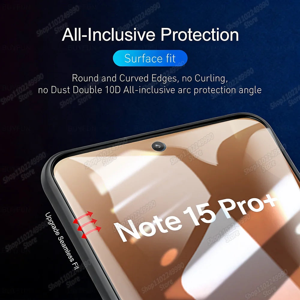 4PCS Hydrogel Film For Xiaomi Redmi Note 15 14 13 12 11 10 9 Pro Plus Screen Protector For Redmi Note 14S 12S 11S 10S Soft Film