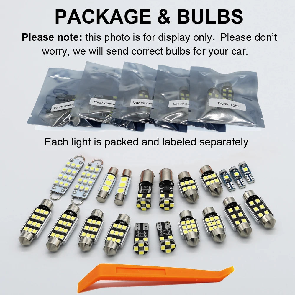 ZITWO LED Interior Light Bulb Kit For Porsche Cayenne 955 957 958 9PA 92A Turbo S GTS 2003-2013 2014 2015 2016 Car Accessories