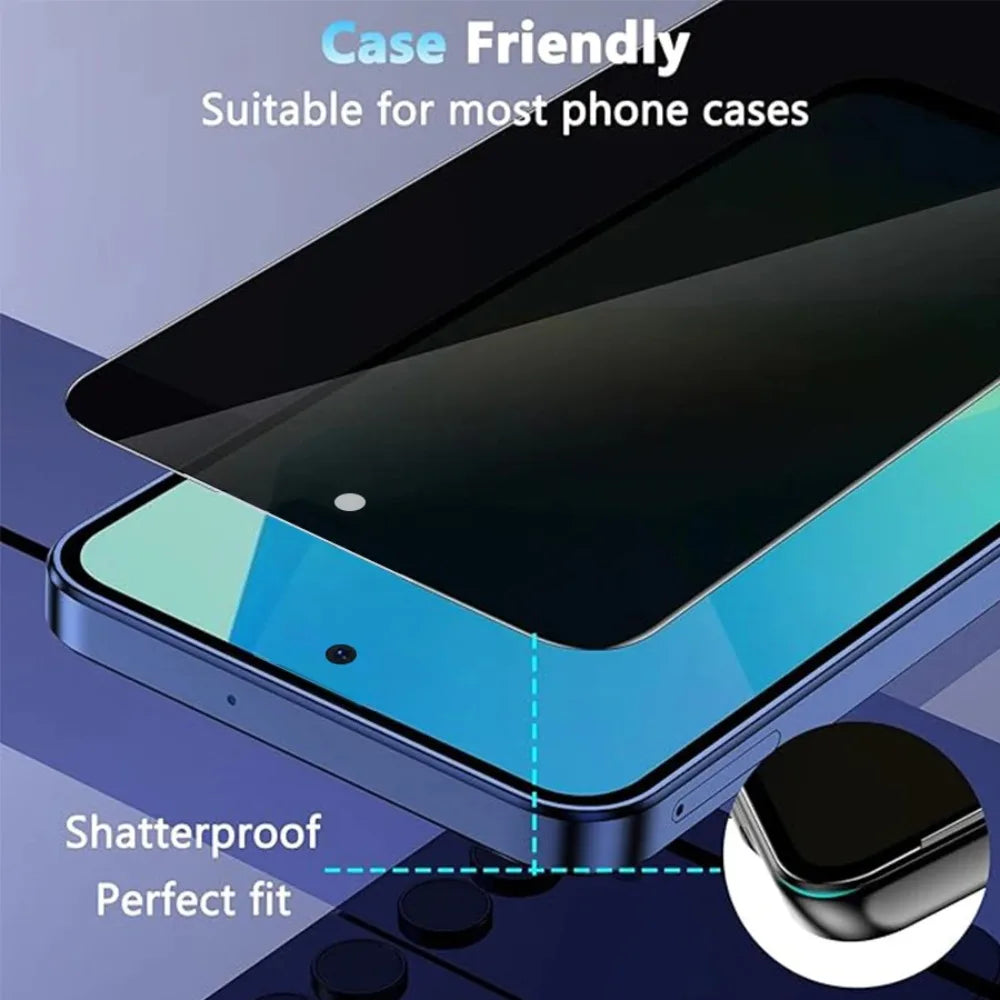 1-3Pcs For Tecno Spark 40 Pro + 30C 30 5G 20 10 ProPrivacy Tempered Glass Screen Protector Compatible For Tecno Spark 9T 8P 7pro