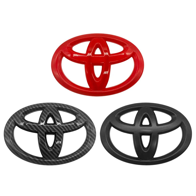 Car steering wheel sticker logo badge decoration For Toyota Hilux Prius Avensis Auris Verso Corolla Camry