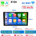 7 9 10”Android 13 64G Multimedia 2Din Car Radio Carplay Auto Player GPS Navigation for Toyota Hyundai Nissan Kia LADA FIAT VW