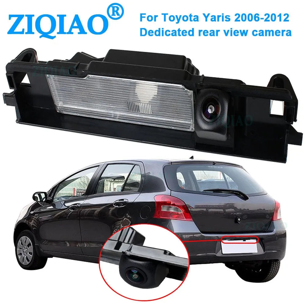 ZIQIAO for Toyota Yaris 2006 2007 2008 2009 2010 2011 2012 HD Night Vision Rear View Camera HS003