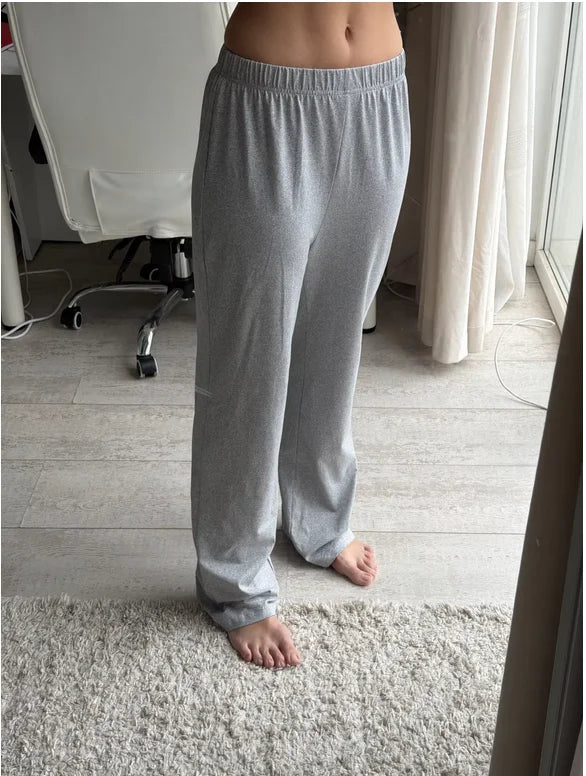 2 pieces women sets 2026 best-selling knitted short-sleeved T-shirt+long pants set two pieces sets women's clothing