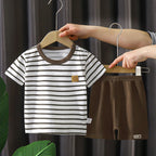 Kids Clothes Children's Sets Boys Girl T-shirt Shorts 2PCS Summer Cotton Short sleeve Baby Children Clothing Toddler Suit