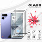 For Tecno Pova Curve 2 Glass Protective Film For Tecno Pova Curve 2 5G 3D Edge Curved Screen Protector Camera Lens Protector