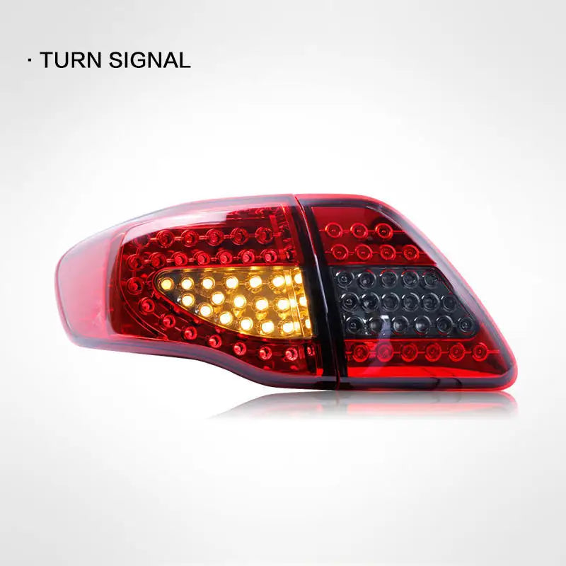 Taillight For Toyota Corolla 2007 2008-2010 Car Accessories LED Trailer Lights Tail Lamp Rear Signal Automotive Plug And Play