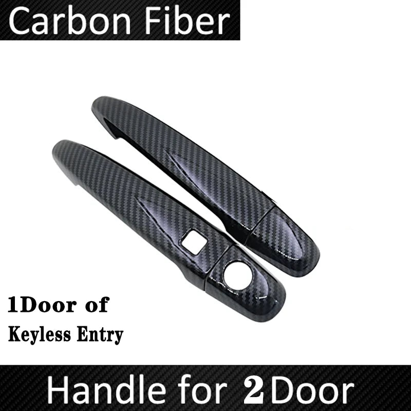 For Toyota Noah Voxy NAV1 R70 2007~2014 Luxury Car Door Handles Covers Exterior Scratch Protective Decor Rustproof Accessories