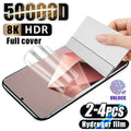 4Pcs Silicone Soft Hydrogel Film for Infinix Note 50 Pro Plus 50s 50x 40 VIP 40X GT 30 20 Zero 40  30 Screen Protector no glass