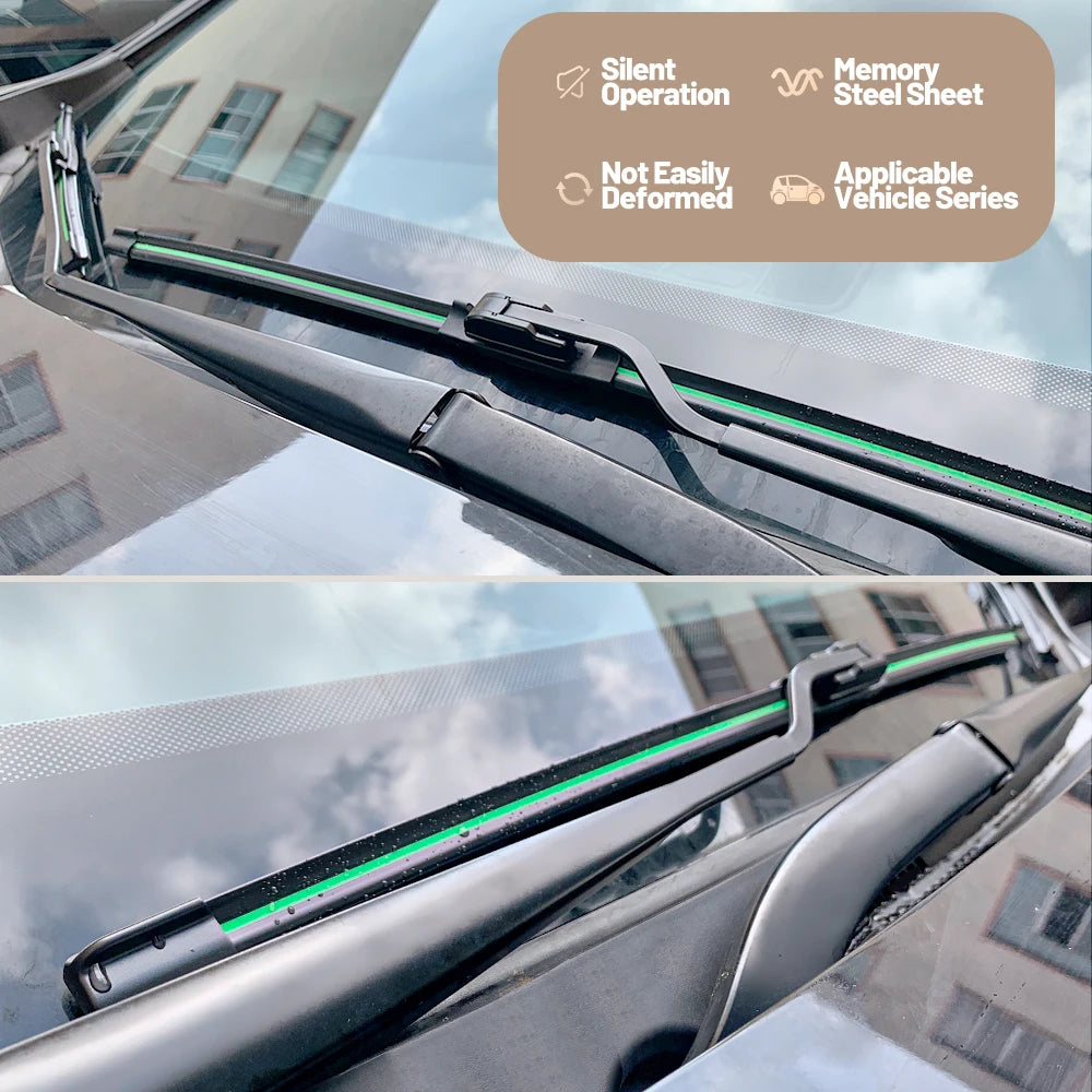For Toyota Corolla 1997-2023 Front Windshield Wiper Blades 2pcs Windscreen Window Accessories 2000 2004 2007 2012 2016 2019 2021