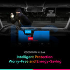 DDPAI Dash Cam  N1 Dual Front & Rear Recording NightVIS 1296P Dash Cam Recorder Car DVR   App Control