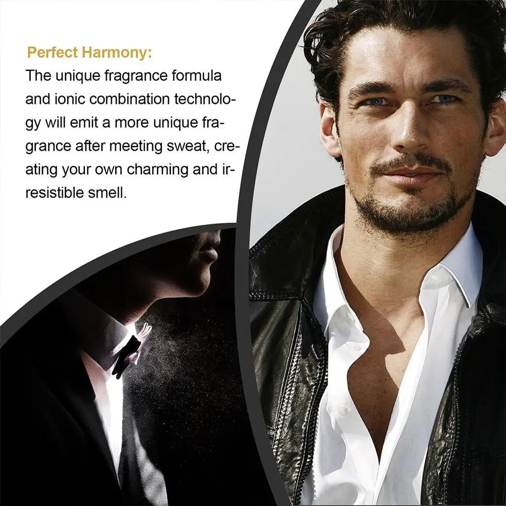 Protable Men's Dating Fragrance Enhance Attractiveness Men's Body Fragrances Spray Rich Layered Lasting Men's Dating Fragrance