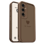 Simple Love Heart Phone Case For Samsung Galaxy A37 A17 A07 A56 A36 A26 A16 A06 A55 A35 A25 A15 A05 A05S 4G 5G Staircase Soft Co