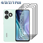 4/3/2/1PCS For itel A50 A70 Full Screen protector 9H Anti-Scratch Front Tempered glass film
