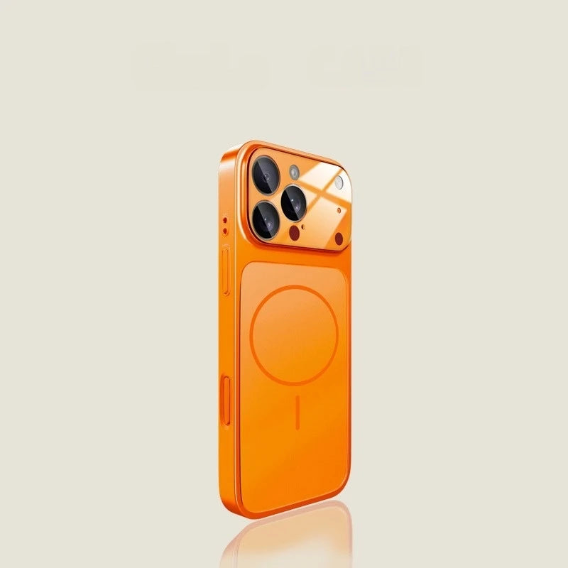 For Magsafe Luxury Acrylic Matte Phone Case For iPhone 16 12 13 14 15 11 17 Pro Max Air Plus Magnetic Bumper Back Cases Cover