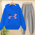 2-13 Years Boys 2pcs Hoodie+Pants Tracksuits Kids Cute brand Autumn Spring  Girls Casual Streetwears Children Clothes Sets