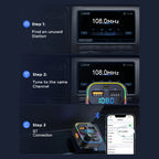 FM Transmitter Bluetooth 5.3 Handsfree Car AUX Radio Modulator MP3 Player with PD20W QC3.0 Fast Charge Adapter Car Accessories