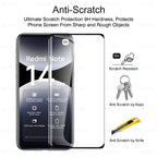 Note14Pro Curved Glass 6in1 For Xiaomi Redmi Note 14 Pro 5G Tempered Glass Note15 15 Pro+ Plus 15Pro 4G Camera Screen Protector