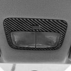 Carbon Fiber Car Reading Light Panel Sticker For Toyota Yaris 2006 2007 2008 2009 2010 2011 LHD RHD Reading Lamp Outer Trim