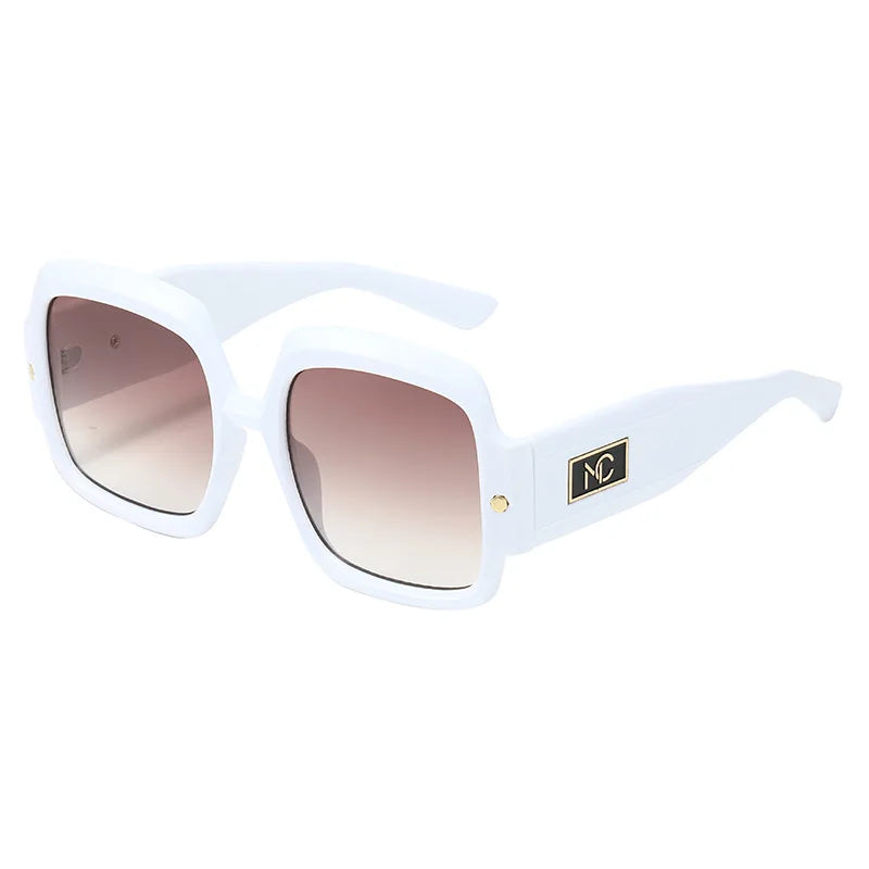 Luxury NC Fashion Brand Sunglasses Women Men Oversized Sun Shades Designer Glasses Trending Unisex Glasses UV400