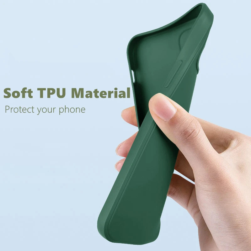 For Samsung Galaxy A17 5G Case Samsung Galaxy A17 5G Cover Cases Luxury TPU Shockproof Liquid Silicone Protective Phone Cover