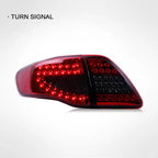 Taillight For Toyota Corolla 2007 2008-2010 Car Accessories LED Trailer Lights Tail Lamp Rear Signal Automotive Plug And Play