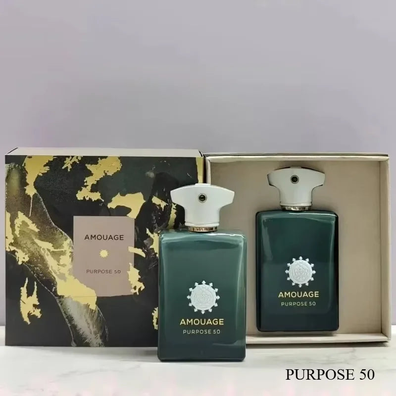 Luxury Inspired Men's Woody Floral Eau De Parfum With Neroli Jasmine And Amber Scent Natural Long Lasting High Quality Spray