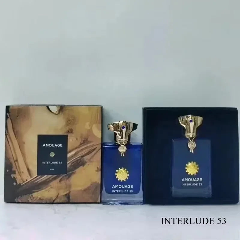 Luxury Inspired Men's Woody Floral Eau De Parfum With Neroli Jasmine And Amber Scent Natural Long Lasting High Quality Spray