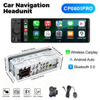 1DIN 6.86inch Universal MP5 Car Radio Support Wireless Carplay Android AUTO AUX USB BT Touch Screen Multimedia Video Player
