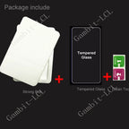 3PCS 9H HD Original For Itel A70 Tempered Glass Protective On ItelA70 A665L  6.6" Screen Protector Cover Film