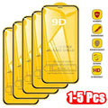 1-5PCS 9D Tempered Glass For Infinix Note 30 Pro Hot 40 Pro 30i Smart 8 Pro Screen Protector For Tecno Pova 5 Pro Spark 20 Pro