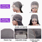 4x4 13x4 Lace Front Human Hair Bone Straight Wigs Cheap Short Bob Wig Brazilian Preplucked Lace Frontal Wigs 100% Human Hair