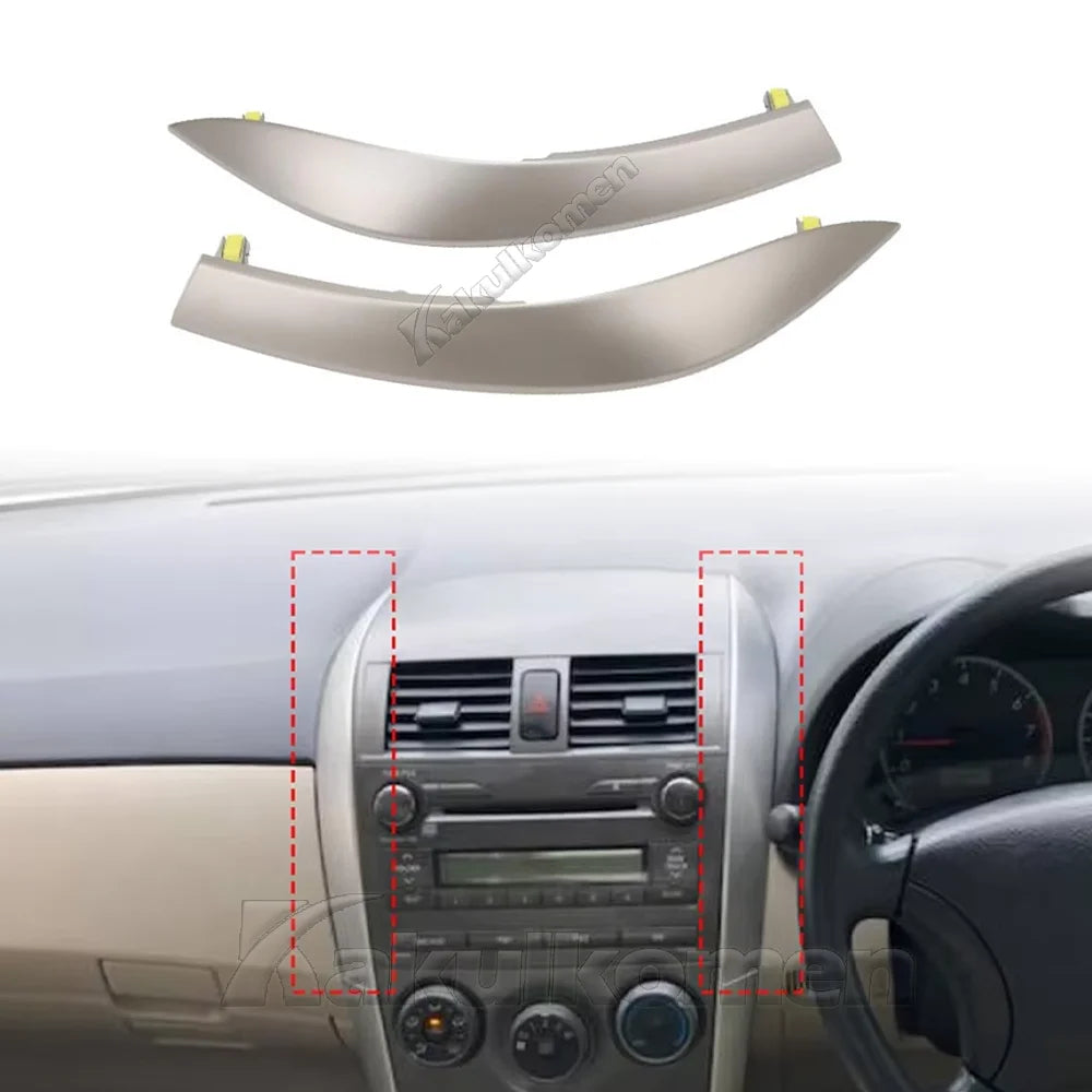 Center Dash A/C Air Conditioner Central Air Outlet Panel Grill Cover For Toyota Corolla Altis 2007 2008 2009 2010 2011 2012 2013