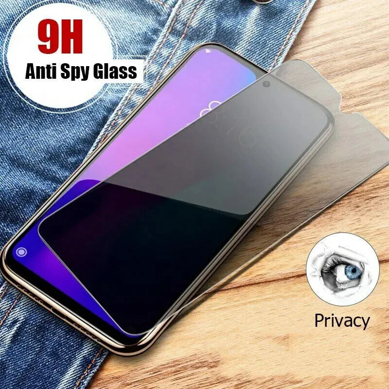 3D Anti-spy Tempered Glass For ITEL A70 Pro S23 A06 A60 P55 A50 A50C Privacy Screen Protectors For A05s A60s Vision3 Power 55