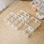 Pet Dog Fences Puppy Indoor Teddy Dog Anti-jailbreak Dog Cage Fence Safe Isolation Anti-jailbreak Raised Fence Puppy House