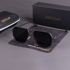 Aluminium Magnesium Polarized Sunglasses Men UV400 Classic Male Square Glasses Driving Eyewear Gafas Oculos