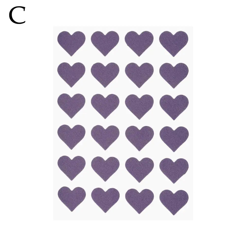 20-36 Counts Colorful Cute Star Heart Shaped Acne Treatment Sticker Concealer Invisible Pimple Acne Cover Skin Care