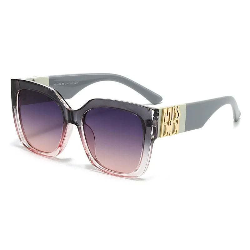 Luxury Miss D Fashion Women Sunglasses Designer Stylish Brand Ladies Sun Glasses Square Casual Trend Eyewear UV400
