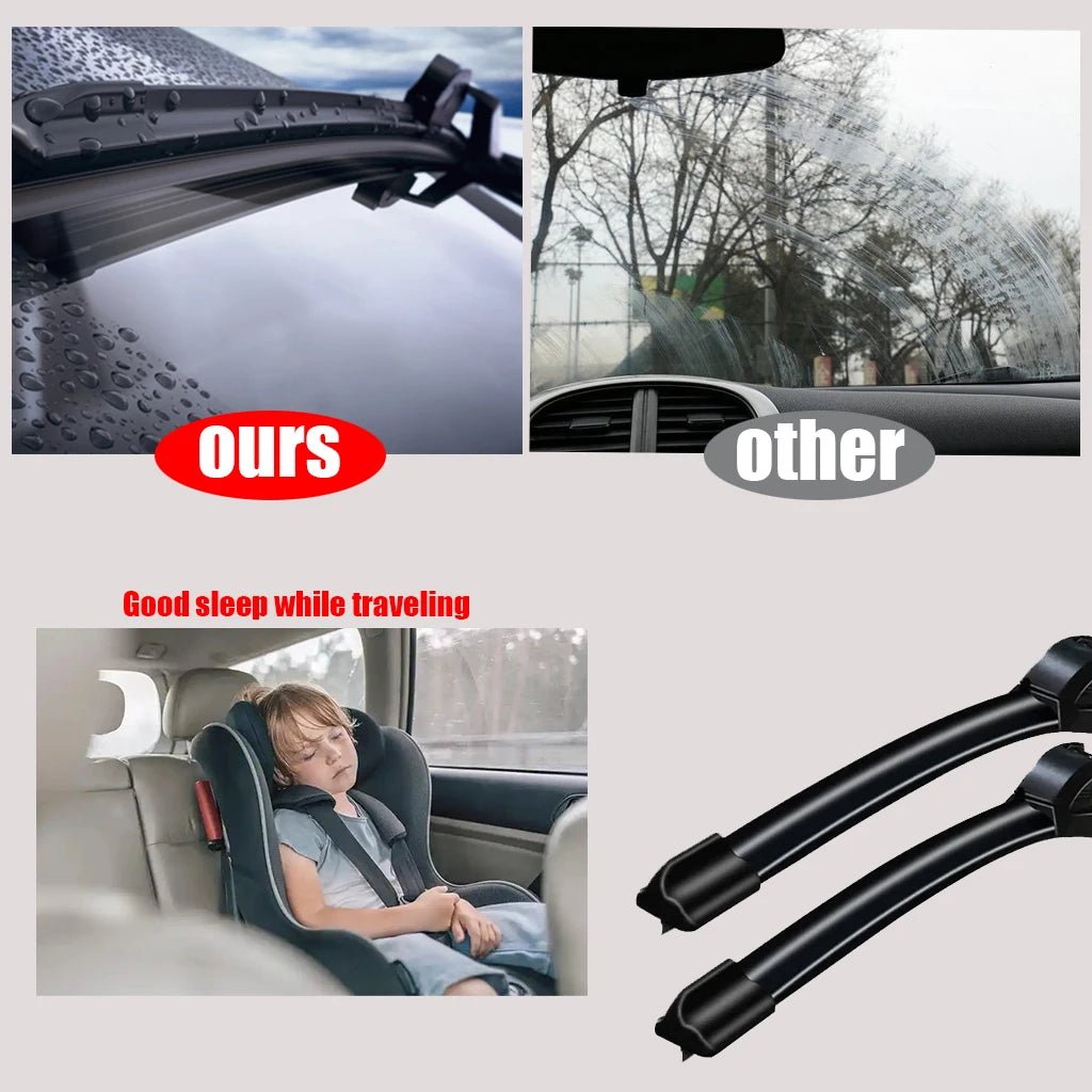 Front Wiper Blades For Toyota Corolla 2007-2023 2021 2022 Windscreen Windshield Window Accessories Corolla Hybrid Corolla Cross