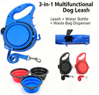 Automatic Pet Supplies Multi-Function Water Bottle Bowl Three-In-One Portable Dog Leash Harness Handy Pet Walking Rope