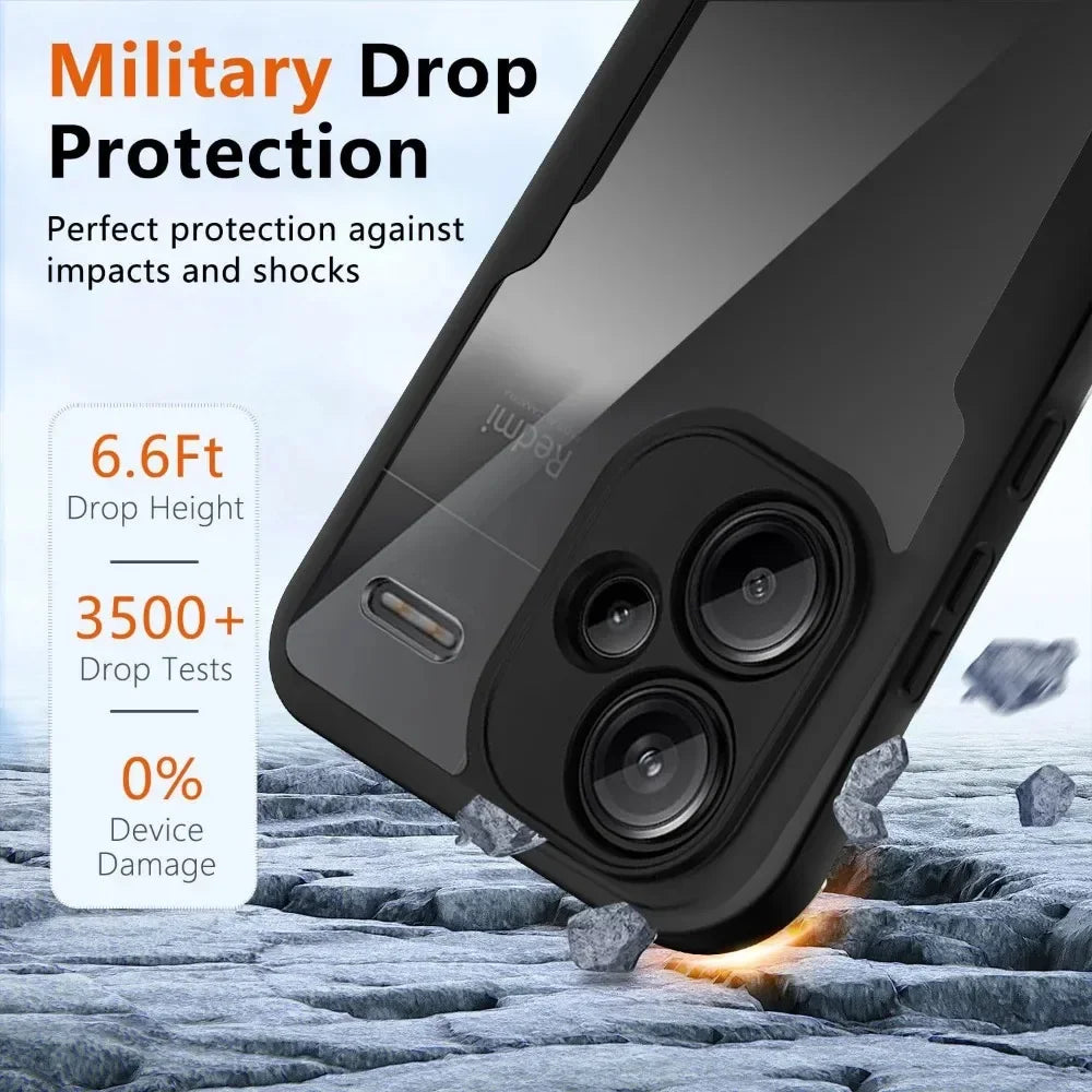 360 Full Body Screen Protector Case For Xiaomi Redmi Note 13 Pro Plus 5G 13 12 12s 11 10 Pro 10s 11s Redmi 10 10C 12 13C Cover