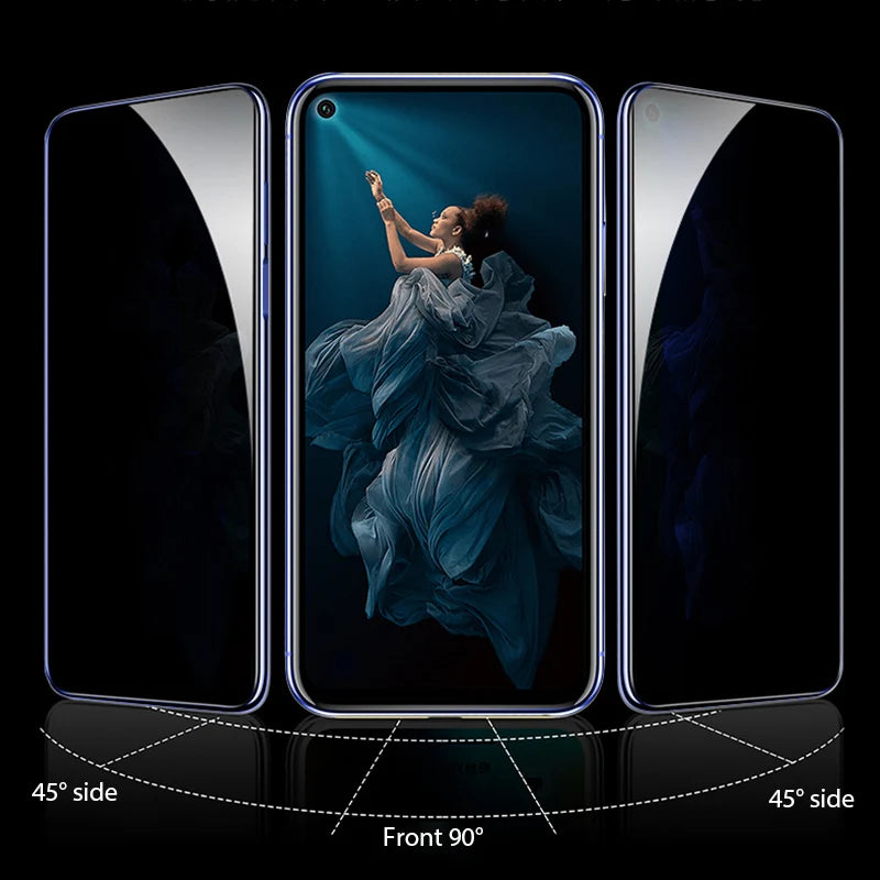 3D Privacy Screen Protectors For OPPO A16 A16S A74 A72 A73 A76 A92 Anti-spy Protective Glass For OPPO A93 A93S A94 A95 A96 Glass