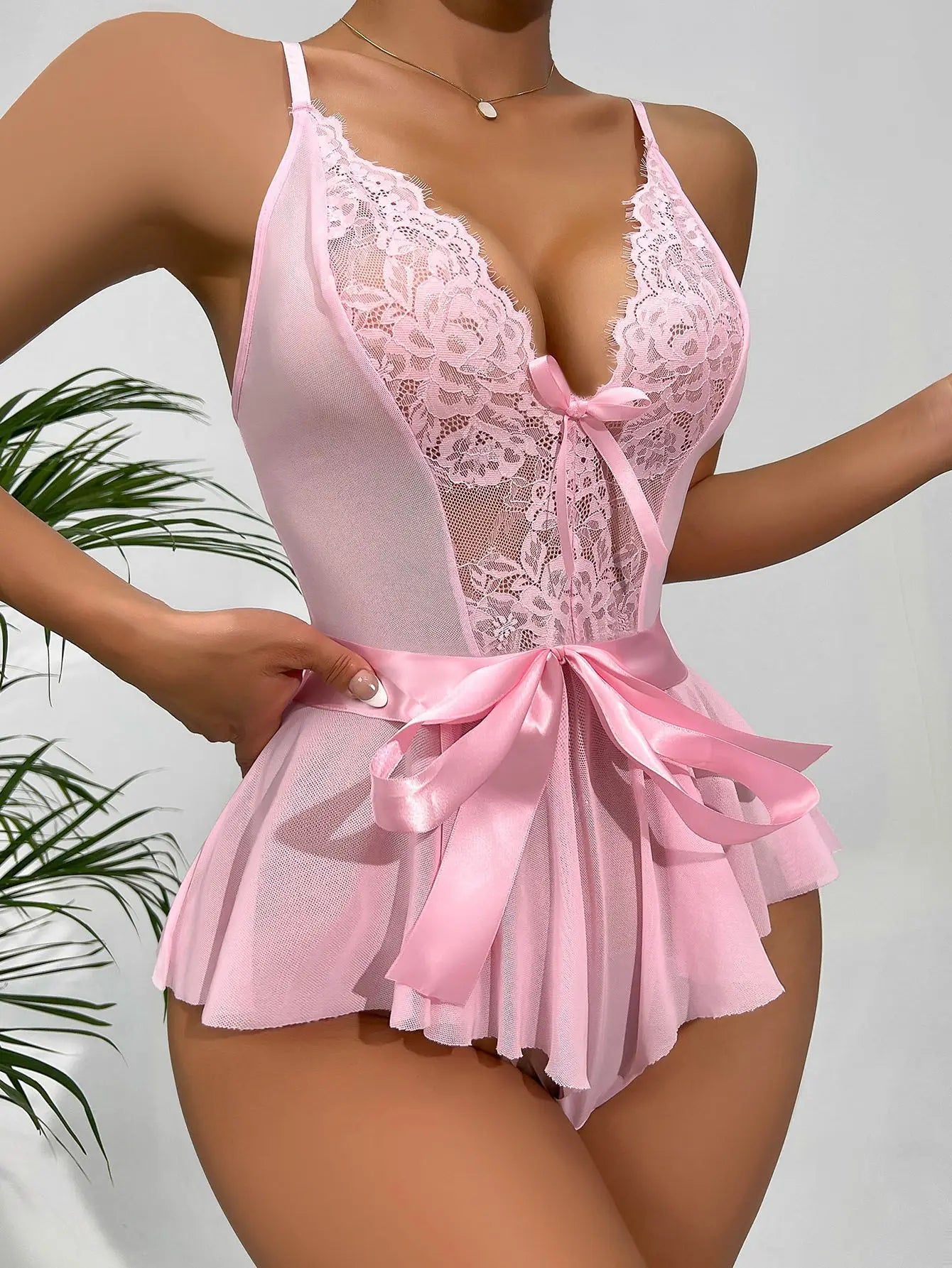Sexy See Through Lingerie Woman Lace Transparent Underwear Fairy Bra Kits Delicate Pajama Set Thin Erotic Sets