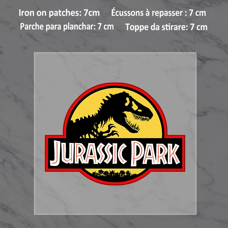 Jurassics World Series T-shirt Summer Hot Dinosaur Park Boys Girls Short Sleeve Top Trend Kids Base Clothes Birthday Gift