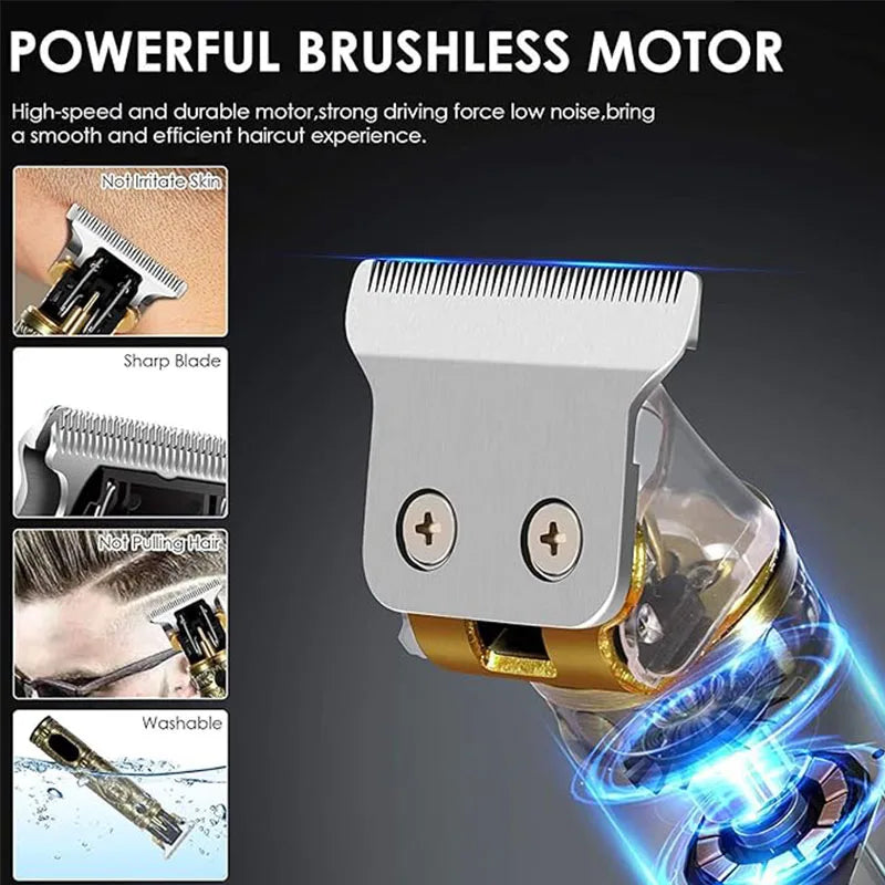 2026 Top Selling! T9 Hair Clipper Beard Shaving Body Hair Trimmer Clippers Electric Hair Cutting Machine Professional Barber
