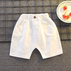 Summer Clothes for Children Baby Boys Girls Striped T-Shirt And Shorts 2pcs Set Toddler Fashion Tracksuit
