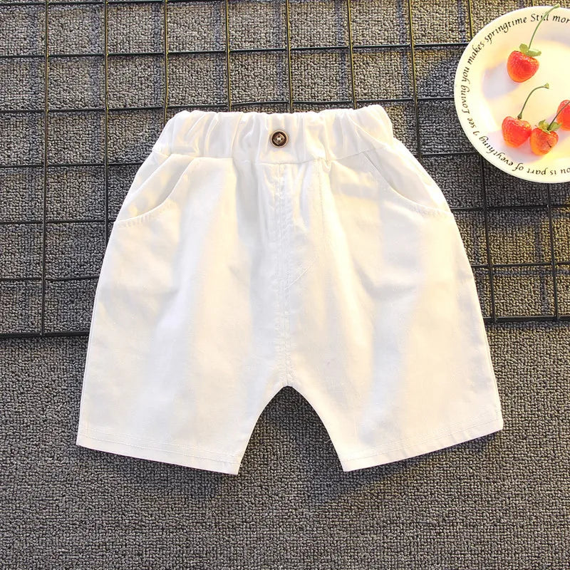 Summer Clothes for Children Baby Boys Girls Striped T-Shirt And Shorts 2pcs Set Toddler Fashion Tracksuit